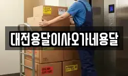 대전용달이사오가네용달