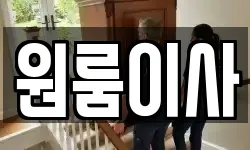 원룸이사