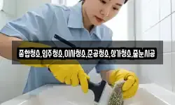 종합청소,입주청소,이사청소,준공청소,상가청소,줄눈시공