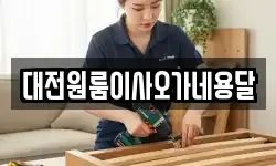 대전원룸이사오가네용달