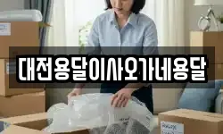 대전용달이사오가네용달