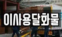 이사용달화물