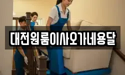대전원룸이사오가네용달