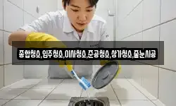 종합청소,입주청소,이사청소,준공청소,상가청소,줄눈시공