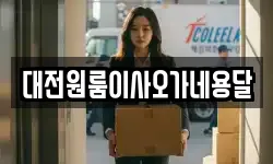 대전원룸이사오가네용달