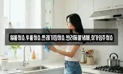 원룸청소.투룸청소.쓰레기집청소.반려동물냄새,상가입주청소