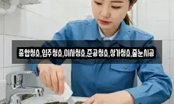 종합청소,입주청소,이사청소,준공청소,상가청소,줄눈시공
