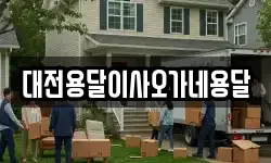 대전용달이사오가네용달