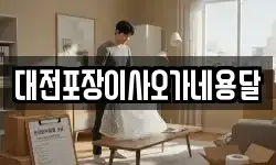 대전포장이사오가네용달