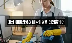 대전 에어컨청소 세탁기청소 신선홈케어