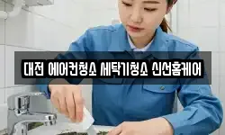 대전 에어컨청소 세탁기청소 신선홈케어