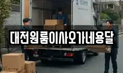 대전원룸이사오가네용달