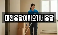 대전용달이사오가네용달