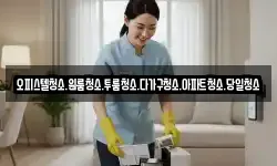 오피스텔청소.원룸청소.투룸청소.다가구청소.아파트청소.당일청소