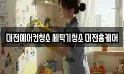 대전에어컨청소 세탁기청소 대전홈케어