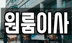 원룸이사