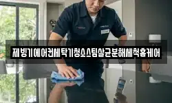 제빙기에어컨세탁기청소스팀살균분해세척홈케어