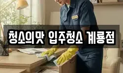 청소의맛 입주청소 계룡점