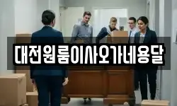 대전원룸이사오가네용달