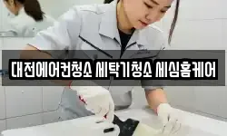 대전에어컨청소 세탁기청소 세심홈케어
