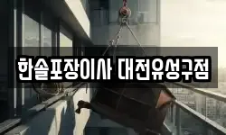 한솔포장이사 대전유성구점