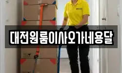 대전원룸이사오가네용달