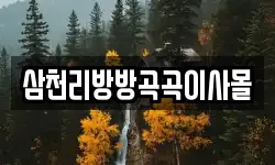 삼천리방방곡곡이사몰