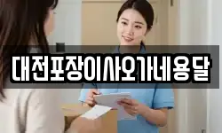 대전포장이사오가네용달
