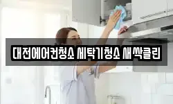 대전에어컨청소 세탁기청소 새싹클린