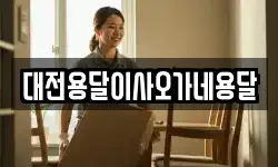 대전용달이사오가네용달