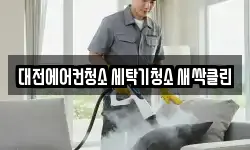 대전에어컨청소 세탁기청소 새싹클린