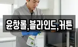 윤창롤,블라인드,커튼