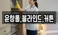 윤창롤,블라인드,커튼