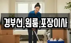 경부선,원룸,포장이사