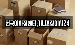 전국이사짐센터,가나포장이사24