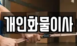 개인화물이사