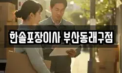 한솔포장이사 부산동래구점