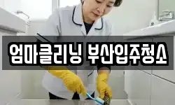 엄마클리닝 부산입주청소