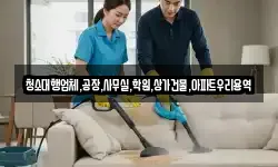 청소대행업체,공장,사무실,학원,상가건물,아파트우리용역