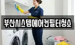 부산시스템에어컨필터청소