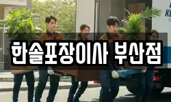 한솔포장이사 부산점