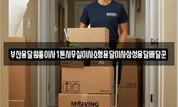 부산용달원룸이사1톤사무실이사소형용달이사삼성용달배달꾼