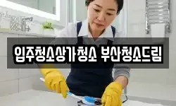 입주청소상가청소 부산청소드림