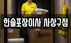 한솔포장이사 사상구점