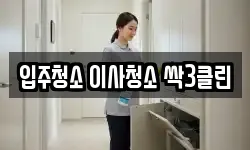 입주청소 이사청소 싹3클린