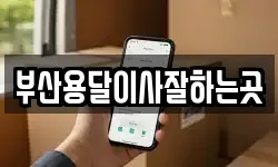 부산용달이사잘하는곳