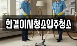 한결이사청소입주청소
