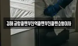 김해공항콜밴부산역콜밴부산콜밴소형이사