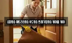 소파청소 매트리스청소 후드청소 쓰레기집청소 케어풀 케어