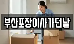 부산포장이사가던날